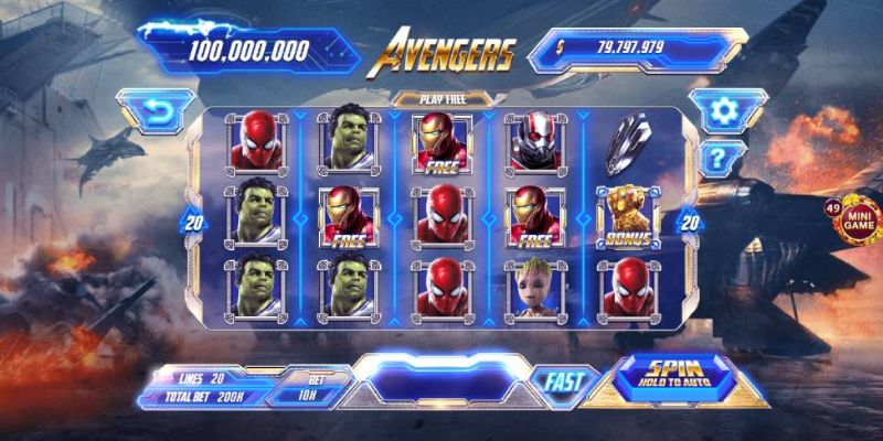 Nổ hũ Avengers