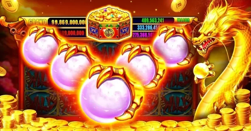 Biểu tượng đồ họa xuất hiện trong game nổ hũ Dragon Ball